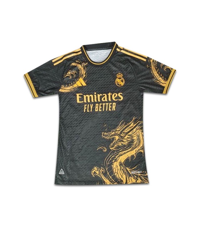 کیت پلیری کانسپت دراگون رئال مادرید مشکی Real Madrid Dragon Kit 2024 Player