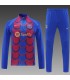 گرمکن شلوار بچگانه نیم زیپ بارسلونا Sweatshirt and pants Barcelona 2025