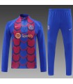 گرمکن شلوار بچگانه نیم زیپ بارسلونا Sweatshirt and pants Barcelona 2025