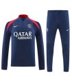 گرمکن شلوار نیم زیپ پاریسن ژرمن سورمه ای Sweatshirt and pants Paris Saint German 2025