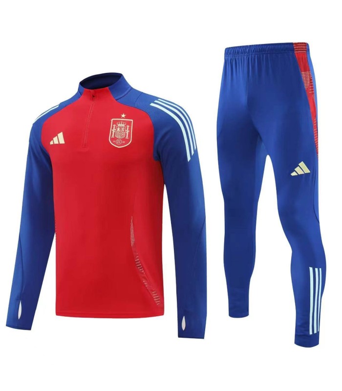 گرمکن شلوار نیم زیپ اسپانیا Sweatshirt and pants Spain 2025