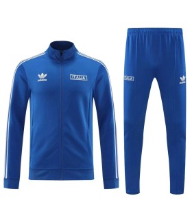 گرمکن شلوار تمام زیپ ایتالیا آبی Sweatshirt and pants Italy BL 2025