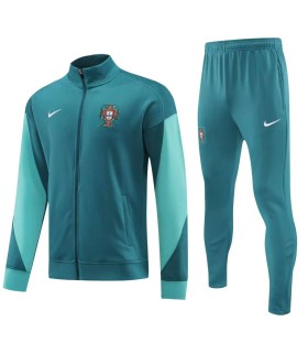 گرمکن شلوار تمام زیپ پرتغال آبی Sweatshirt and pants Portugal BL 2025