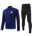 گرمکن شلوار تمام زیپ اینترمیلان سورمه ای Sweatshirt and pants Inter Milan NVY 2025