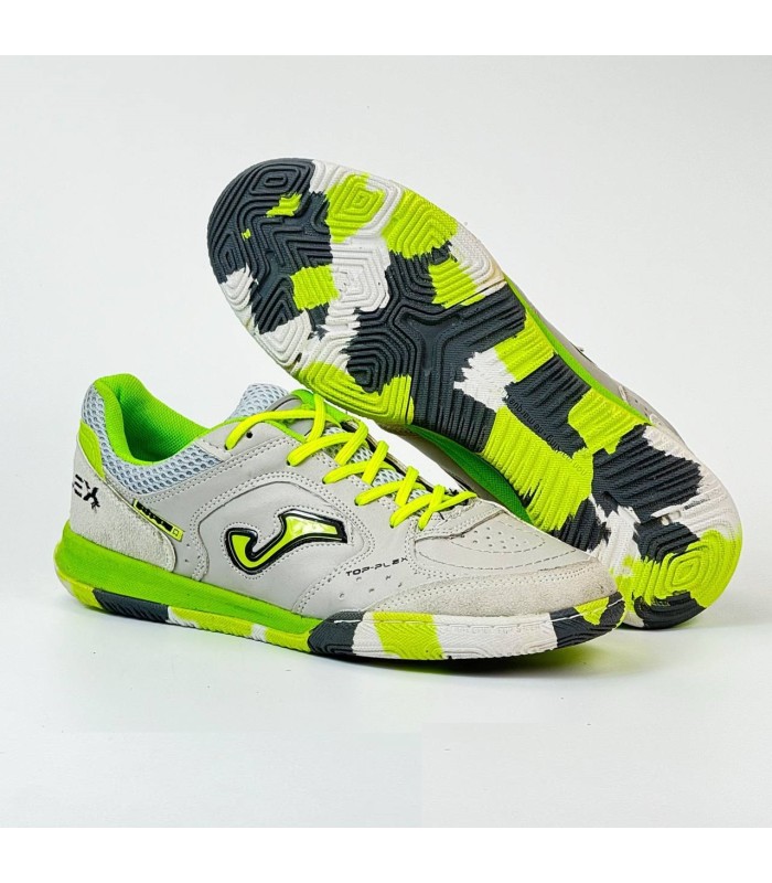 کفش فوتسال جوما تاپ فلکس 2 طوسی Joma Top Flex II indor