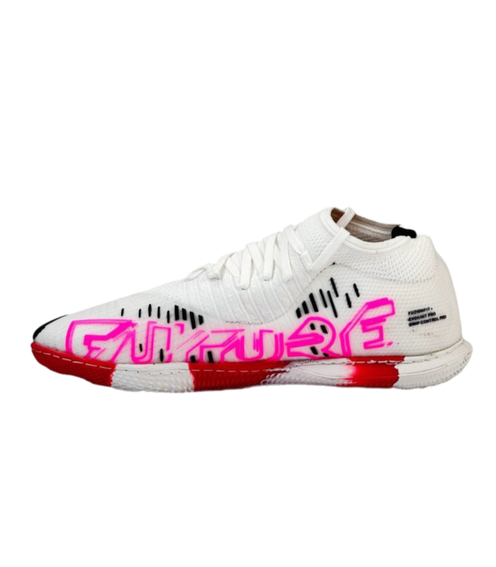 کفش فوتسال پوما فیوچر سفید صورتی Puma Future Shoes Indoor W/P
