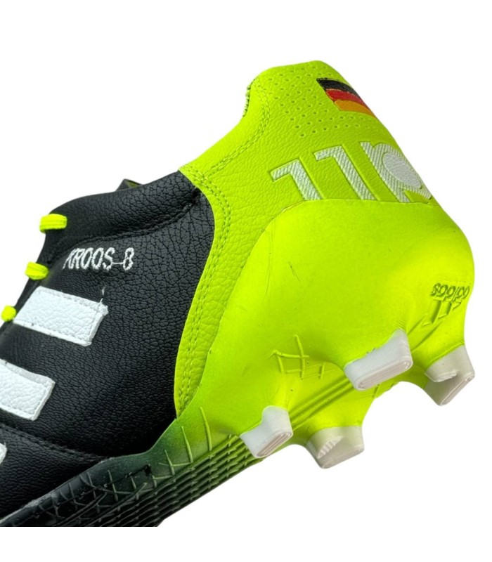 کفش فوتبال آدیداس تونی کروز مشکی سبز Adidas Toni Kroos Football Shoes