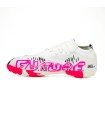 کفش چمن مصنوعی پوما فیوچر سفید صورتی Puma Future Turf white Pink