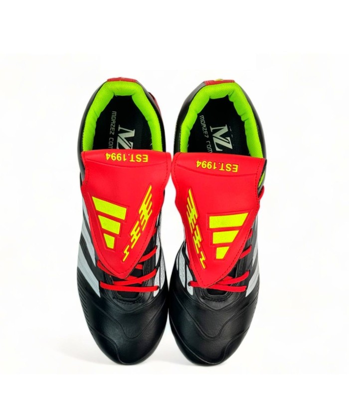 کفش فوتبال آدیداس پردیتور جود بلینگام مشکی قرمز Adidas Predator Jude Bellingham Football Shoes