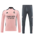 گرمکن شلوار نیم زیپ رئال مادرید صورتی Sweatshirt and pants Real Madrid 2025