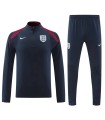 گرمکن شلوار نیم زیپ انگلیس مشکی Sweatshirt and pants England 2025