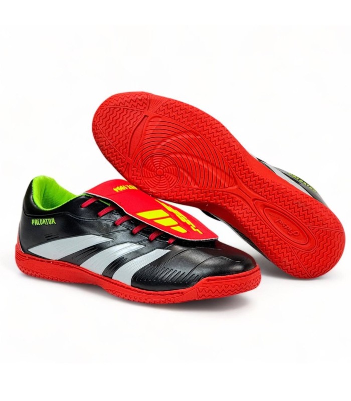 کفش فوتسال آدیداس پردیتور جود بلینگام مشکی قرمز Adidas Predator Jude Bellingham Football Shoes