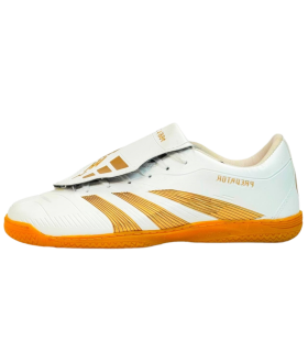 کفش فوتسال آدیداس پردیتور جود بلینگام سفید طلایی Adidas Predator Jude Bellingham Football Shoes