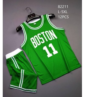 رکابی شورت بسکتبالی مدل بوستون سلتیک Boston Celtic style basketball shorts