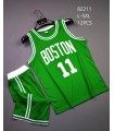 رکابی شورت بسکتبالی مدل بوستون سلتیک Boston Celtic style basketball shorts