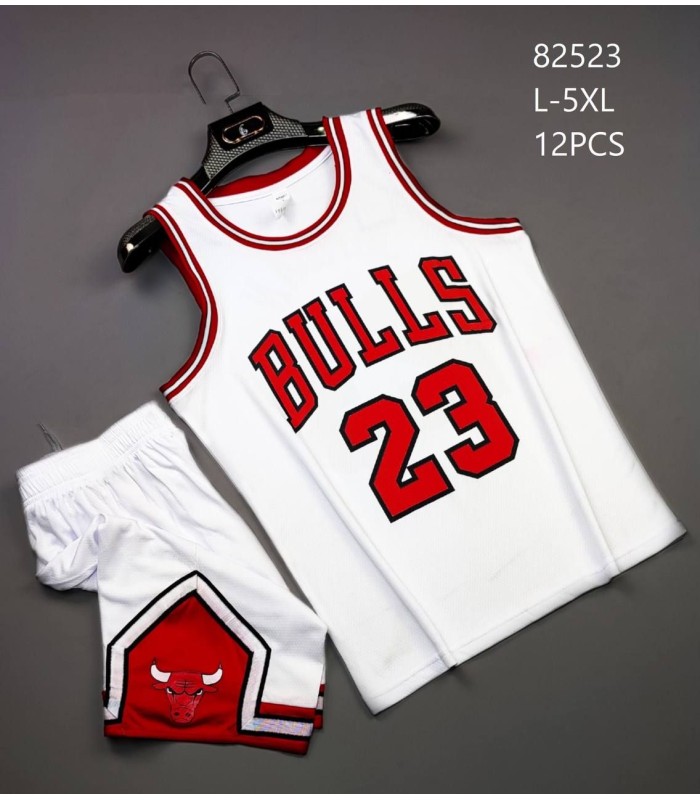 ست رکابی و شورت بسکتبالی ردبول RedBulls 2023 Jersey White