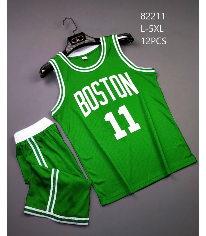 رکابی و شورت بسکتبالی بوستون Boston 2023 Jersey Green