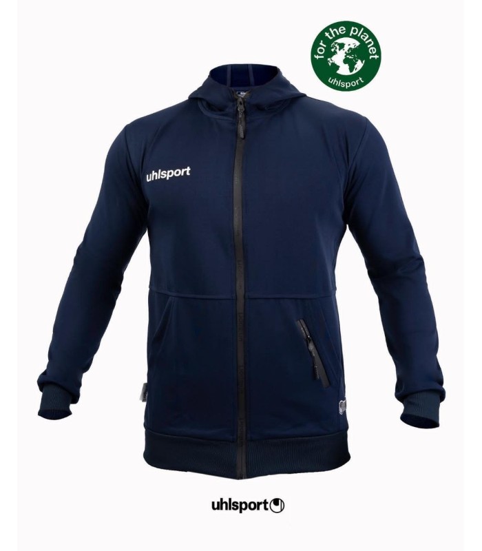 گرمکن کلاهدار و شلوار دمپا زیپ آلشپرت سورمه ای Uhlsport Sweatshirt and pants