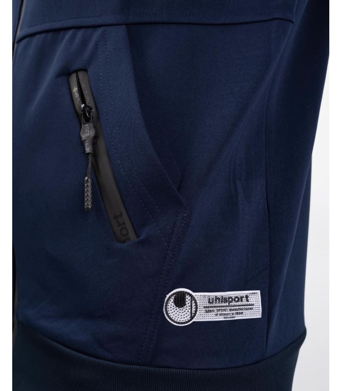 گرمکن کلاهدار و شلوار دمپا زیپ آلشپرت سورمه ای Uhlsport Sweatshirt and pants