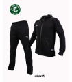 گرمکن کلاهدار و شلوار دمپا زیپ آلشپرت مشکی Uhlsport Sweatshirt and pants