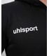 گرمکن کلاهدار و شلوار دمپا زیپ آلشپرت مشکی Uhlsport Sweatshirt and pants