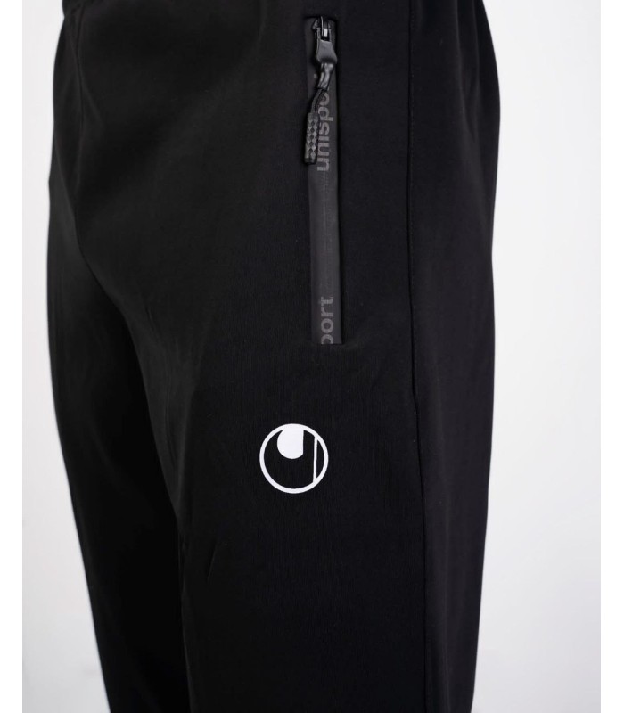 گرمکن کلاهدار و شلوار دمپا زیپ آلشپرت مشکی Uhlsport Sweatshirt and pants