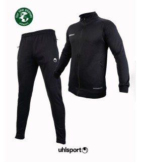 گرمکن و شلوار دمپا زیپ آلشپرت مشکی Uhlsport Sweatshirt and pants