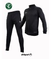 گرمکن و شلوار دمپا زیپ آلشپرت مشکی Uhlsport Sweatshirt and pants