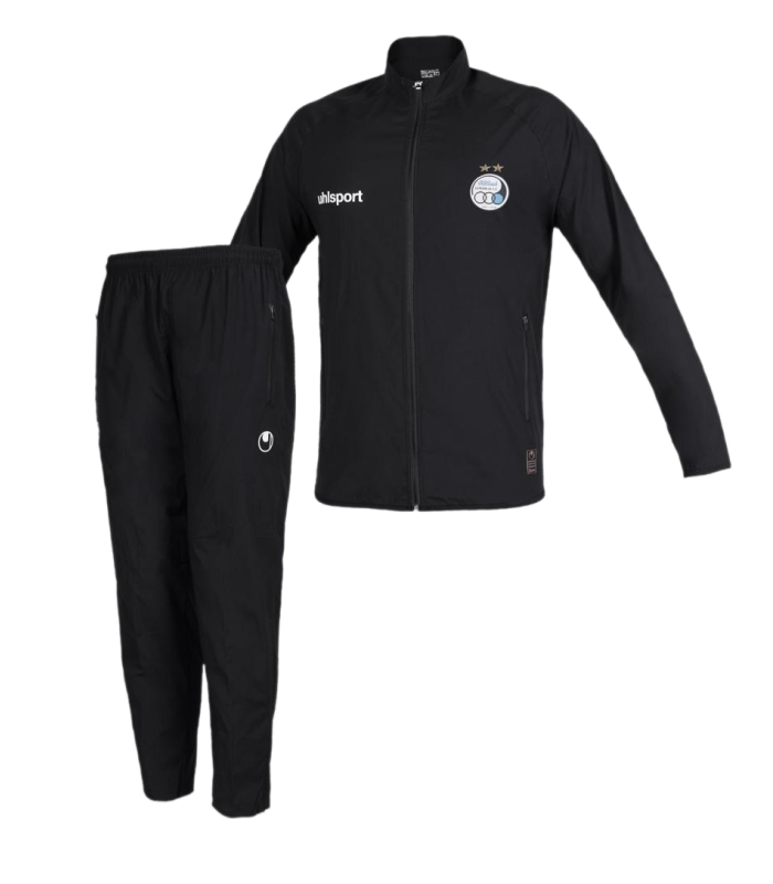 گرمکن و شلوار باشگاهی استقلال آلشپرت مشکی Uhlsport Sweatshirt and pants