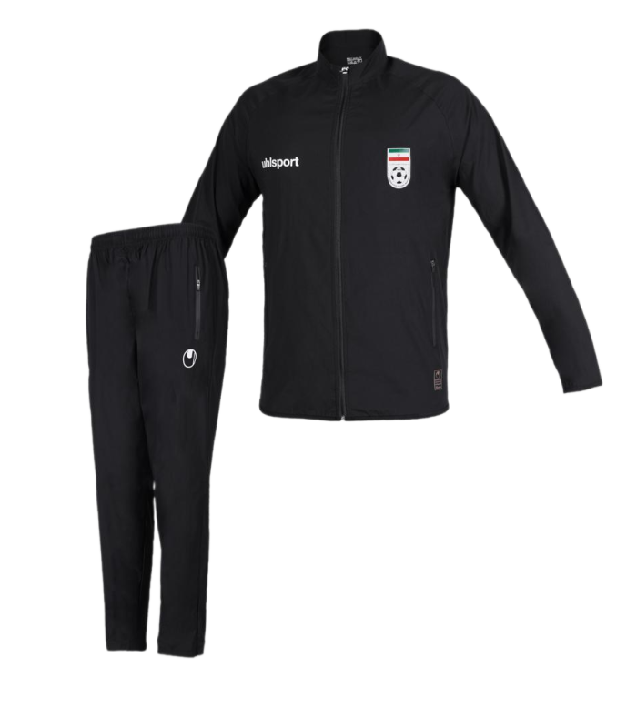 گرمکن و شلوار تیم ملی ایران آلشپرت مشکی Uhlsport Sweatshirt and pants