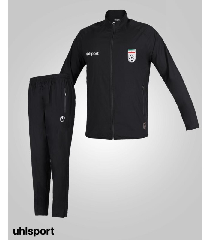 گرمکن و شلوار تیم ملی ایران آلشپرت مشکی Uhlsport Sweatshirt and pants