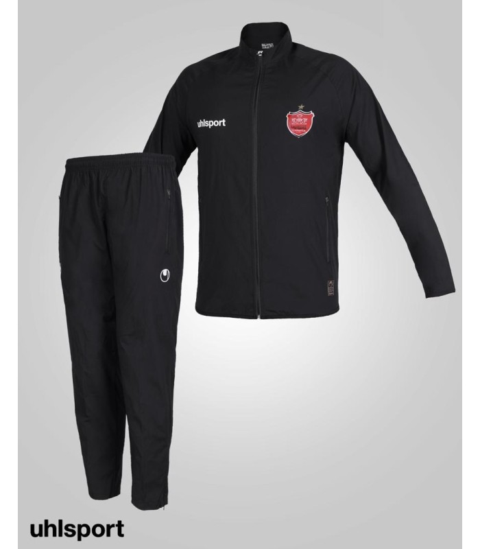 گرمکن و شلوار باشگاهی پرسپولیس آلشپرت مشکی Uhlsport Sweatshirt and pants