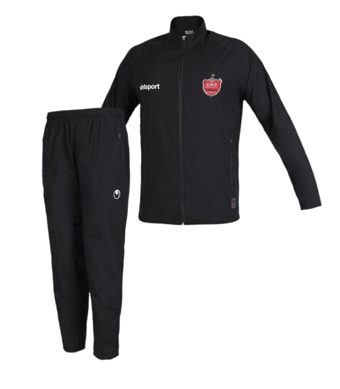 گرمکن و شلوار باشگاهی پرسپولیس آلشپرت مشکی Uhlsport Sweatshirt and pants