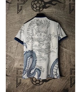 کیت و شورت بچگانه کانسپت سفید دراگون رئال مادرید Real Madrid Dragon kit kid's White