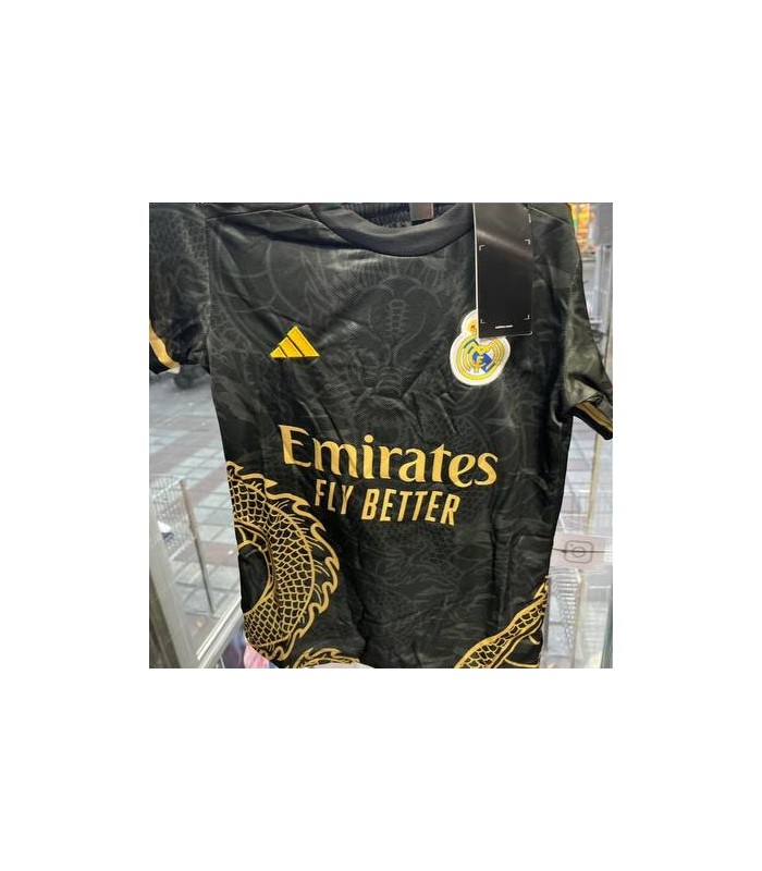 کیت و شورت بچگانه کانسپت مشکی دراگون رئال مادرید Real Madrid Dragon kit kid's Black