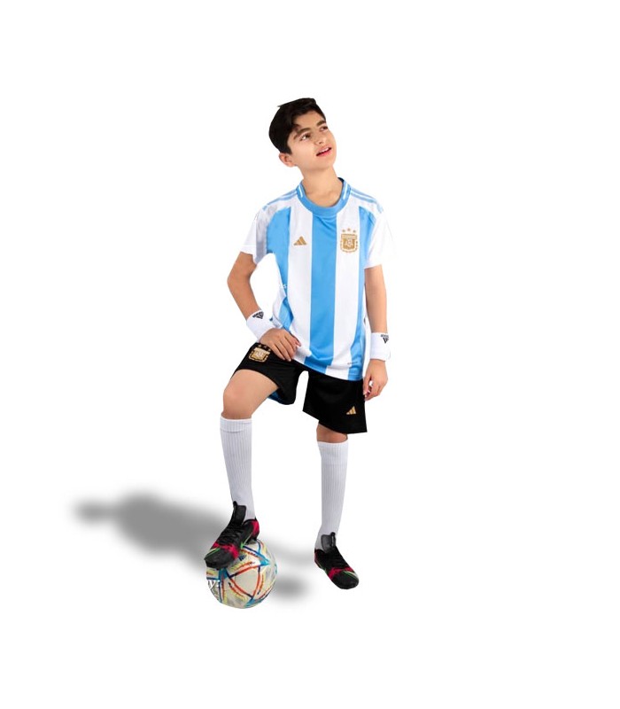 کیت و شورت بچگانه اول آرژانتین Argentina Home Kit 2024 With Short kid's