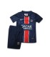 کیت و شورت بچگانه اول پاریسن ژرمن Paris Home Kit 2024 With Short kid's