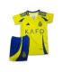 کیت و شورت بچگانه اول النصر Al nassr Home Kit 2024 With Short kid's