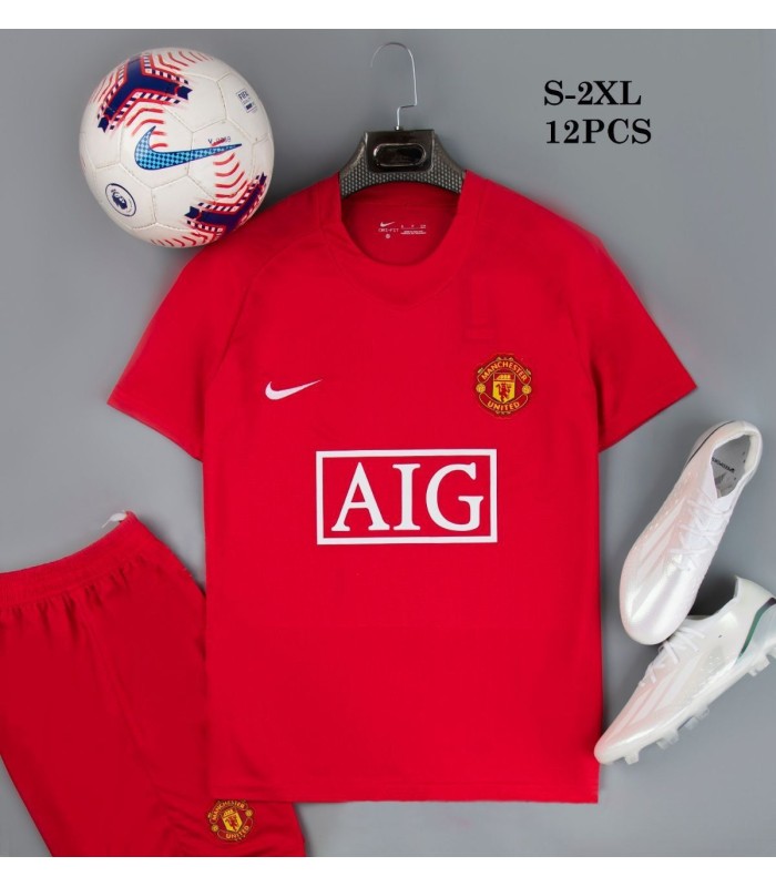 کیت تک کلاسیک منچستر یونایتد 2007 Manchester United Classic Away Kit With Short