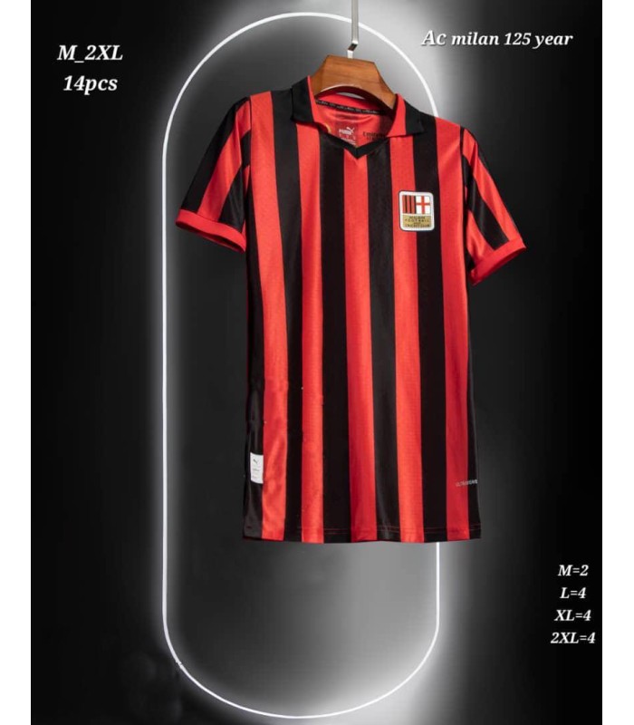کیت پلیری 125 سالگی میلان 2024/2025 AC Milan 125 YO Kit Player