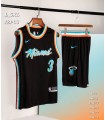 کیت و شورت بسکتبالی مشکی لس آنجلس Los Angles Basketball Kit 2025 Black