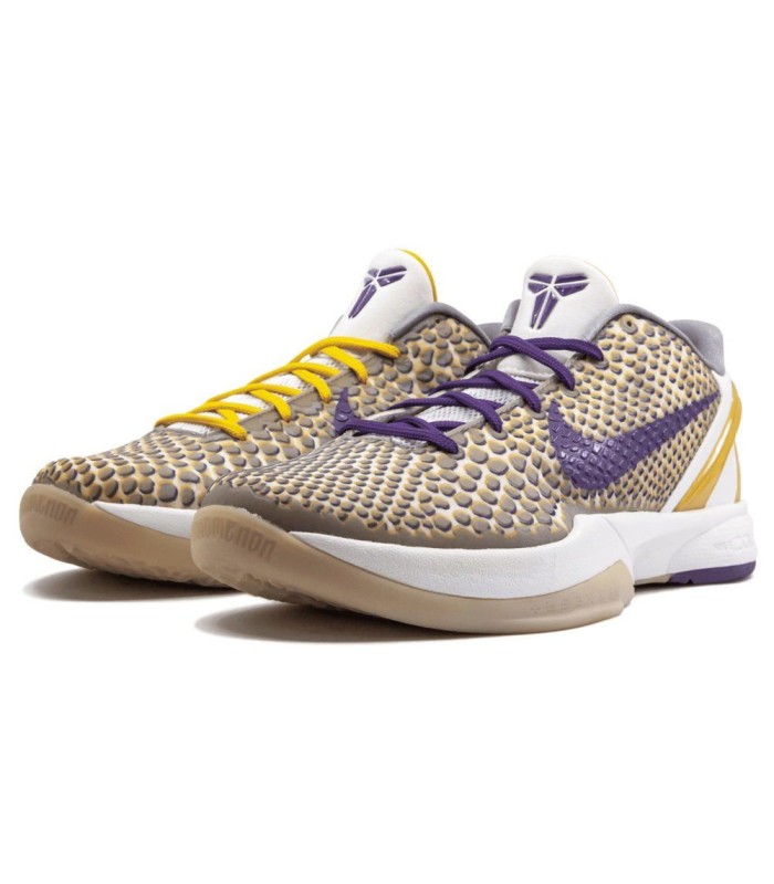 کفش بسکتبال نایک زوم کوبی لیکرز Nike Zoom Kobe 6 3D Lakers