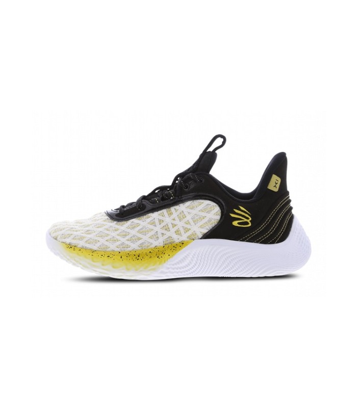 کفش بسکتبال آندر آرمور کوری 9 سفید مشکی UNDER ARMOUR CURRY 9 White Black