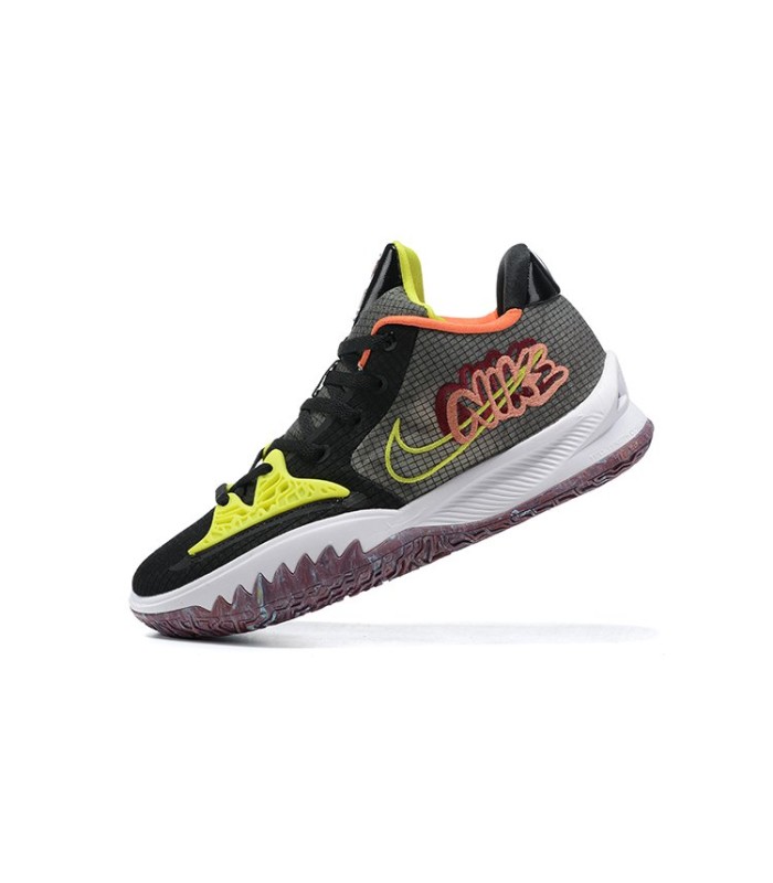 کفش بسکتبال نایک کایری Nike Kyrie Low 4 Black Turf Orange