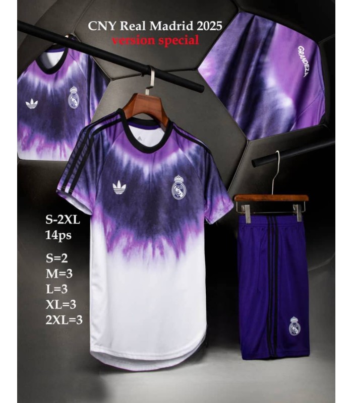 کیت و شورت اسپشیال 2025 رئال مادرید Real Madrid special kit home 2025