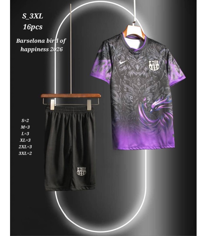 کیت و شورت ققنوس بارسلونا Barceona Phoenix kit home