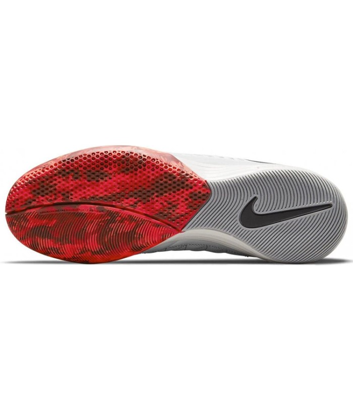 کفش فوتسال نایک لونارگتو Nike Lunar Gato II IC 'White Red' 580456-106