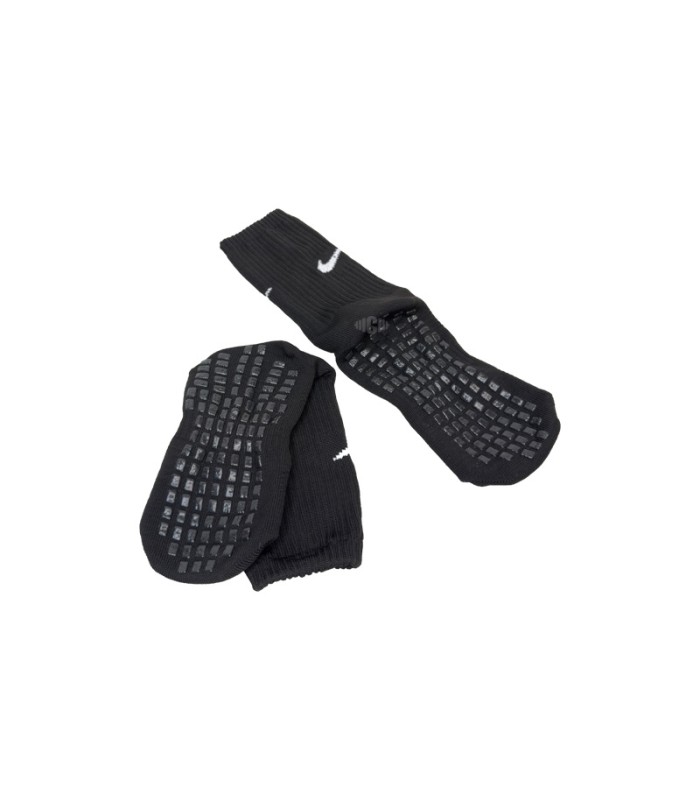 جوراب استپ دار ساق دار طرح نایک مشکی و سفید White Nike patterned step socks