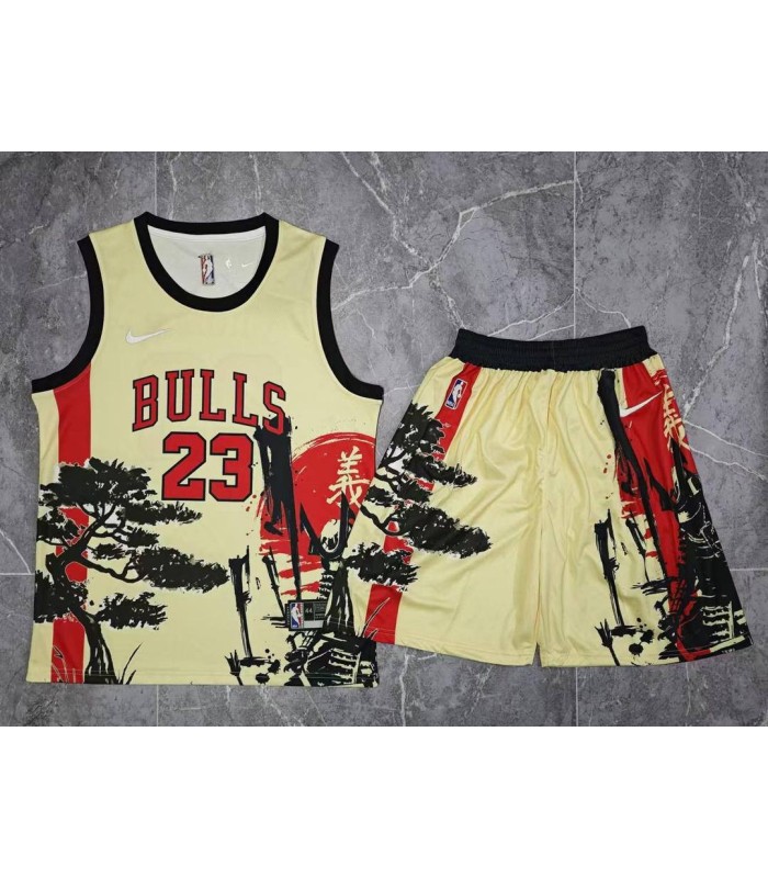 کیت و شورت بسکتبالی بولز ژاپن Bulls Japan basketball jersey Kit 2025