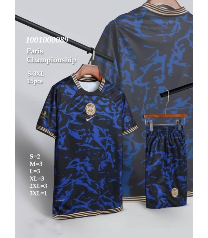 کیت و شورت چمپیون پاریسن ژرمن Champions Paris Saint-Germain kit 2008
